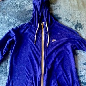 Size (L) Blue Nike Sweater